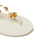 Tory Burch Sandale Capri Flat Lace Up Sandal 80044 Bej - Pled.ro