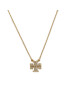 Tory Burch Set colier și cercei Kira Pave Pendant And Stud Earring Set 145510 Auriu - Pled.ro