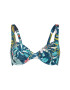 Triumph Bikini partea de sus Botanical Leaf 10207894 Bleumarin - Pled.ro