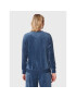 Triumph Cămașă pijama Mix & Match Velour 10213406 Bleumarin Relaxed Fit - Pled.ro