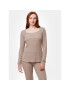 Triumph Cămașă pijama Thermal MyWear Top LSL 10216551 Bej Regular Fit - Pled.ro