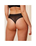 Triumph Chilot tanga Tempting Sheer Highwaist String 10215943 Negru - Pled.ro