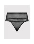 Triumph Chiloți clasici cu talie înaltă Tempting Tulle 10210008 Negru - Pled.ro