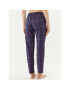 Triumph Pantaloni pijama Mix & Match Tapered Trouser Flannel 01 X 10216530 Bleumarin Regular Fit - Pled.ro