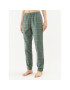 Triumph Pantaloni pijama Mix & Match Tapered Trouser Flannel 01 X 10216530 Verde Regular Fit - Pled.ro