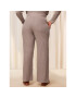 Triumph Pantaloni pijama Thermal MyWear Wide Leg Trousers 10216564 Bej Regular Fit - Pled.ro