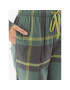 Triumph Pijama Boyfriend PW X Checks 10216554 Verde Relaxed Fit - Pled.ro