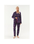 Triumph Pijama Checks 10216554 Bleumarin Relaxed Fit - Pled.ro