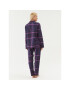 Triumph Pijama Checks 10216554 Bleumarin Relaxed Fit - Pled.ro