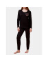 Triumph Pijama Sets PK 03 LSL X 10216533 Negru Regular Fit - Pled.ro