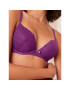 Triumph Sutien cu armătură Aura Spotlight T WHU 10216452 Violet - Pled.ro