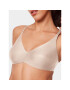 Triumph Sutien fără armătură Pure Micro N 10217430 Bej - Pled.ro