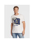 True Religion Tricou 106309 Alb Regular Fit - Pled.ro