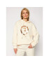 Trussardi Bluză Sweatshirt Hooded 56F00102 Bej Regular Fit - Pled.ro