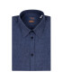 Trussardi Cămașă Yarn Dyed 52C00212 Bleumarin Close Fit - Pled.ro