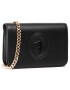 Trussardi Geantă Clutch 1 Gusset 75B01076 Negru - Pled.ro