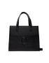 Trussardi Geantă Mia Tote Sm Pubble+ 75B01175 Negru - Pled.ro