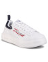 Trussardi Jeans Sneakers 77A00279 Alb - Pled.ro