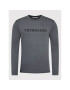 Trussardi Longsleeve Logo Print 52T00643 Gri Regular Fit - Pled.ro