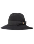 Trussardi Pălărie Hat Ovale Mettallico 59Z00242 Negru - Pled.ro