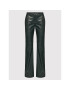 Trussardi Pantaloni din imitație de piele 56P00251 Verde Regular Fit - Pled.ro