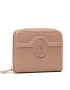 Trussardi Portofel Mic de Damă Iris Zip Around 75W00341 Bej - Pled.ro