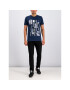 Trussardi Tricou 52T00276 Bleumarin Regular Fit - Pled.ro