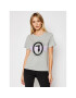 Trussardi Tricou 56T00328 Gri Regular Fit - Pled.ro