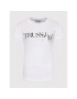 Trussardi Tricou 56T00524 Alb Regular Fit - Pled.ro