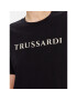 Trussardi Tricou Lettering Print 56T00565 Negru Regular Fit - Pled.ro