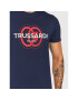 Trussardi Tricou Logo 52T00514 Bleumarin Regular Fit - Pled.ro