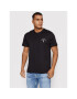 Trussardi Tricou Logo 52T00593 Negru Regular Fit - Pled.ro