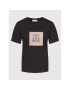 Trussardi Tricou Logo 56T00505 Negru Regular Fit - Pled.ro