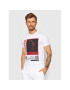 Trussardi Tricou Print 52T00512 Alb Regular Fit - Pled.ro