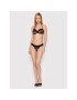 TWINSET Bikini partea de jos 221LBMA00 Negru - Pled.ro