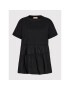 TWINSET Bluză 221TT2280 Negru Loose Fit - Pled.ro