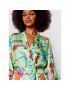 TWINSET Kimono 221LB2MCC Verde Relaxed Fit - Pled.ro