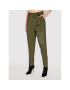 TWINSET Pantaloni din material 211TT2161 Verde Regular Fit - Pled.ro