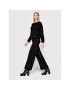 TWINSET Pantaloni din material 222TP3363 Negru Relaxed Fit - Pled.ro