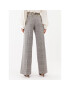 TWINSET Pantaloni din material 232TP2633 Gri Relaxed Fit - Pled.ro