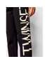 TWINSET Pantaloni trening 222TP2431 Negru Regular Fit - Pled.ro