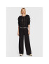 TWINSET Pantaloni tricotați 222TP3432 Negru Relaxed Fit - Pled.ro