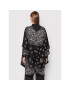 TWINSET Poncho 221TA406F Negru Oversize - Pled.ro