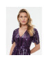 TWINSET Rochie cocktail 232TT2050 Violet Slim Fit - Pled.ro