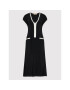 TWINSET Rochie tricotată 221TT309B Negru Regular Fit - Pled.ro