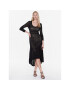 TWINSET Rochie tricotată 231TP3163 Negru Regular Fit - Pled.ro