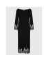 TWINSET Rochie tricotată 222TP3020 Negru Regular Fit - Pled.ro