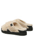 Ugg Șlapi W Fuzz Sugar Cross Slide 1135131 Bej - Pled.ro