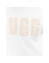 Ugg Bluză Madeline Fuzzy Logo 1123718 Alb Regular Fit - Pled.ro