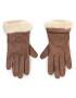 Ugg Mănuși de Damă W Classic Leather Logo Glove 19034 Maro - Pled.ro